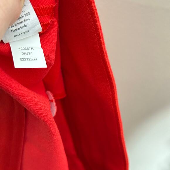 SPANX On The Go Kick Flare Pants True Red Cherry Sz 1X - Picture 6 of 6